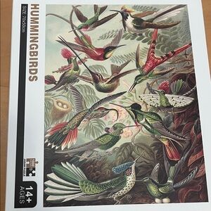 NIB Hummingbirds Puzzle - beautiful artwork - 1000 pieces - complete, unopened